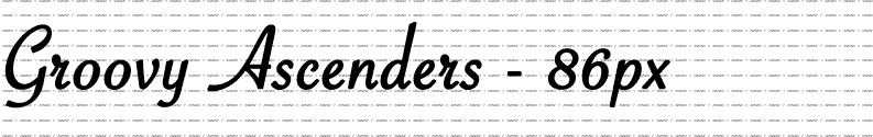 Fonts with Tall Ascenders